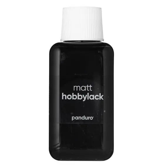 Hobbylack matt 250 ml black - Favorit hos kunderna