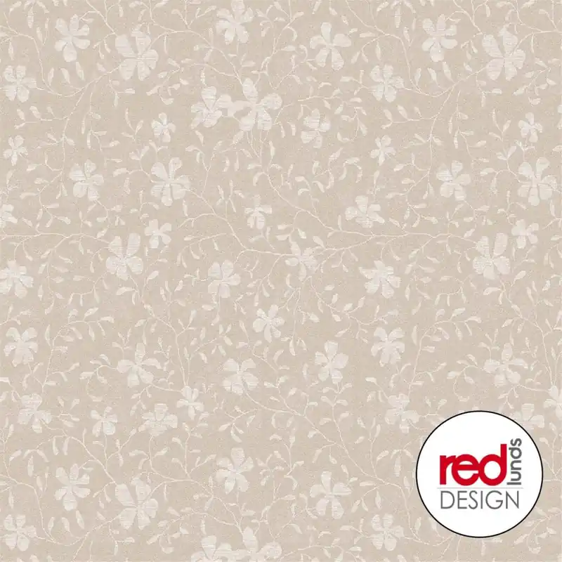 Vaxduk med Blad motiv - Beige | Bra pris just nu