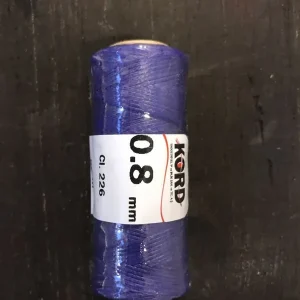 Säker betalning | TRÅD flätad vaxad 226 mörklila 0,8 mm 50 m