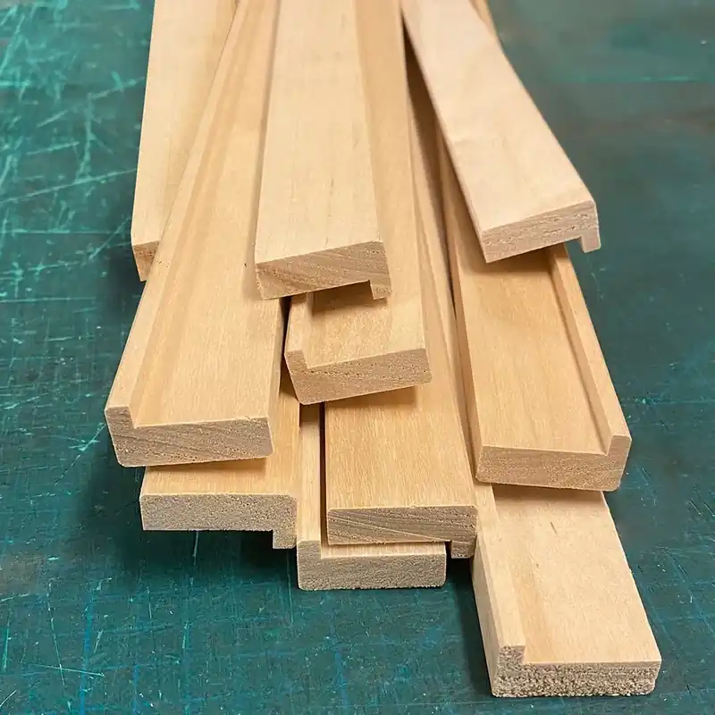Ramlist björk 15x32mm L:140cm 10pack - Prissänkt